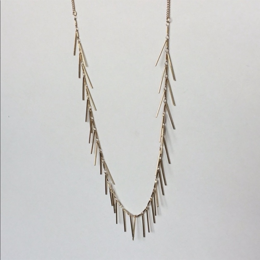 Dangle Bar Multi Necklace - Picture 4 of 6